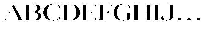 Novalux Medium Extra Expanded Font UPPERCASE