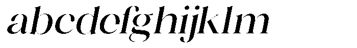 Novalux Medium Italic FONT