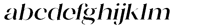 Novalux Medium Sem Exp Italic FONT