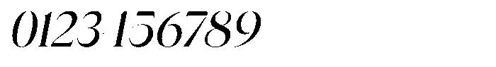 Novalux Medium Semi Condensed Italic Font OTHER CHARS