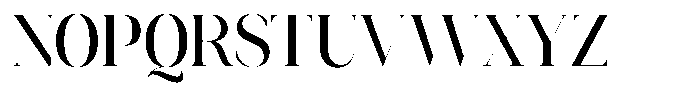 Novalux Medium Semi Condensed Font UPPERCASE