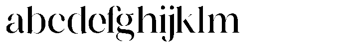 Novalux Medium Semi Condensed FONT