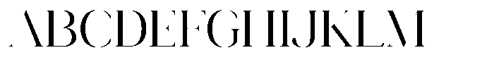 Novalux Regular Font UPPERCASE