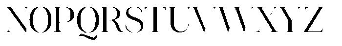 Novalux Regular Font UPPERCASE