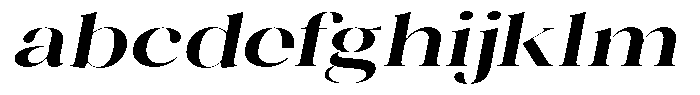 Novalux Sem Bold Extra Exp Italic FONT
