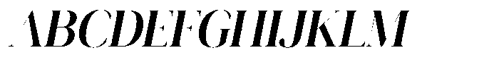Novalux Sem Bold Semi Condensed Italic Font UPPERCASE