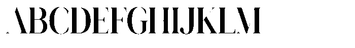 Novalux Semi Bold Condensed Font UPPERCASE