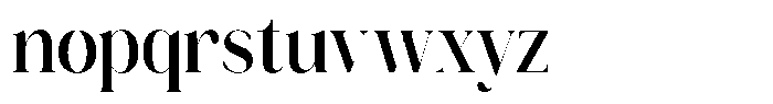 Novalux Semi Bold Condensed Font LOWERCASE