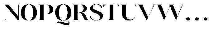 Novalux Semi Bold Expanded Font UPPERCASE
