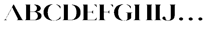 Novalux Semi Bold Extra Expanded Font UPPERCASE