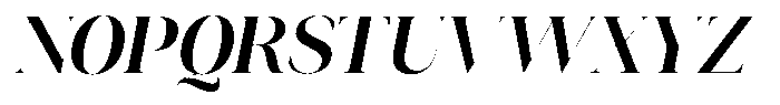 Novalux Semi Bold Italic Font UPPERCASE