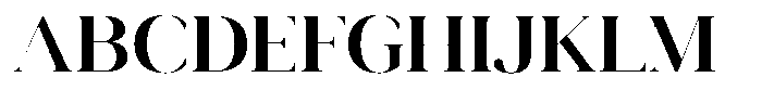 Novalux Semi Bold Semi Expanded Font UPPERCASE