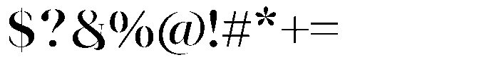 Novalux Semi Bold Font OTHER CHARS