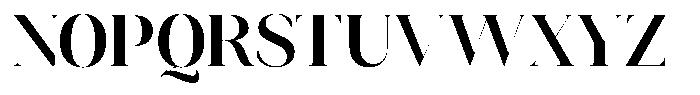Novalux Semi Bold Font UPPERCASE