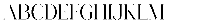 Novalux Semi Condensed Font UPPERCASE