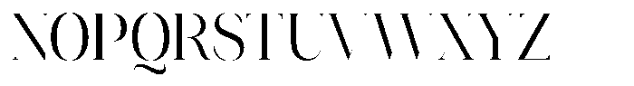 Novalux Semi Condensed Font UPPERCASE