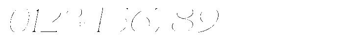 Novalux Thin Expanded Italic Font OTHER CHARS