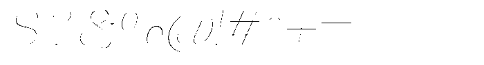 Novalux Thin Expanded Italic Font OTHER CHARS