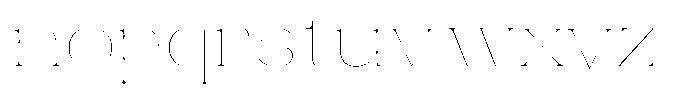 Novalux Thin Expanded Font LOWERCASE
