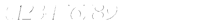 Novalux Thin Italic Font OTHER CHARS