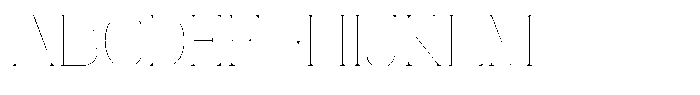 Novalux Thin Semi Condensed Font UPPERCASE