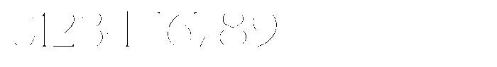 Novalux Thin Font OTHER CHARS