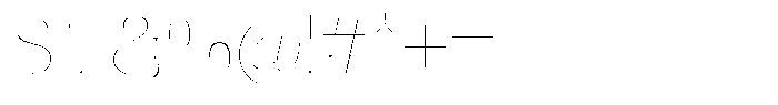 Novalux Thin Font OTHER CHARS