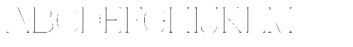 Novalux Thin Font UPPERCASE