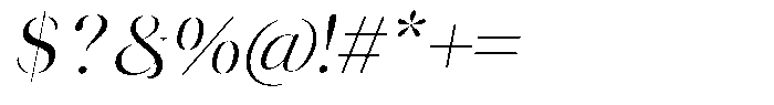 Novalux Variable Black Italic Font OTHER CHARS
