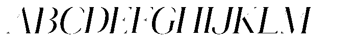 Novalux Variable Black Italic Font UPPERCASE