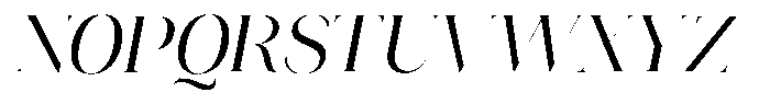 Novalux Variable Black Italic Font UPPERCASE