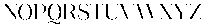 Novalux Variable Black Font UPPERCASE
