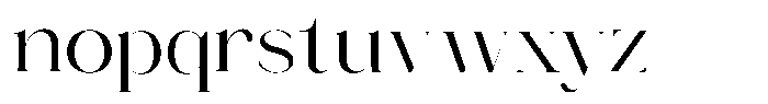 Novalux Variable Black Font LOWERCASE