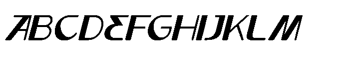 Novas Lumina Italic Font UPPERCASE