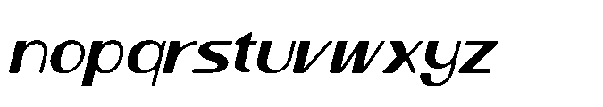 Novas Lumina Italic Font LOWERCASE