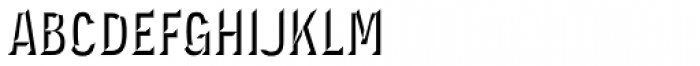 Novecento Carved Condensed Demi Bold Font LOWERCASE