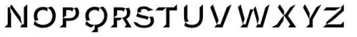 Novecento Carved Wide Bold Font LOWERCASE