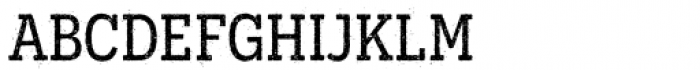 Novecento Slab Rough Narrow Normal Font LOWERCASE