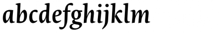Novel Pro SemiBold Italic Font LOWERCASE