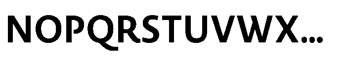 Novel Sans Cyrillic Condensed Bold Font UPPERCASE