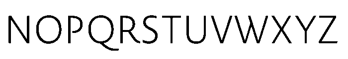 Novel Sans Cyrillic Condensed ExtraLight Font UPPERCASE