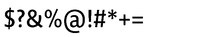 Novel Sans Cyrillic Condensed Medium Font OTHER CHARS