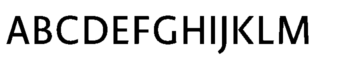 Novel Sans Cyrillic Condensed Medium Font UPPERCASE