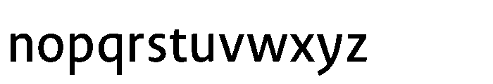 Novel Sans Cyrillic Condensed Medium Font LOWERCASE