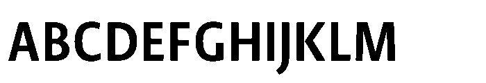 Novel Sans Cyrillic XCondensed Bold Font UPPERCASE