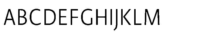 Novel Sans Cyrillic XCondensed Light Font UPPERCASE