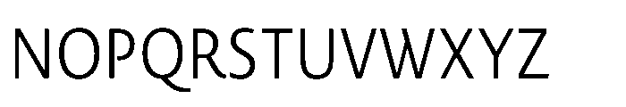 Novel Sans Cyrillic XCondensed Light Font UPPERCASE