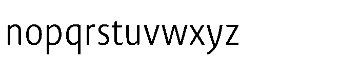 Novel Sans Cyrillic XCondensed Light Font LOWERCASE