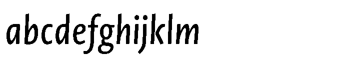 Novel Sans Cyrillic XCondensed Medium Italic FONT