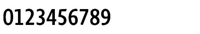 Novel Sans Cyrillic XCondensed Semi Bold Font OTHER CHARS